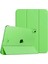 Apple iPad Air 5 10.9" 2022 M1 Kılıf PU Deri Smart Case A2589 A2591 Yeşil 1