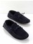 Lacivert Süet Leather Erkek Loafer Ayakkabı E01549913402 4