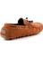 Taba Süet Leather Erkek Loafer Ayakkabı E01549913402 4