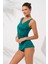 Mara Kruvaze Formlu Tankini Yeşil 231501 4