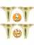 Aspen Mobilya Kanepe Sehpa Puf Koltuk Ünite Ayağı Gold Altın Baza Ayak 12 Cm (4 Adet) 1