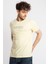 Erkek/ Baskılı O-Yaka T-Shirt Girasol - Açık Sarı 2