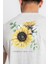 Erkek/ Baskılı O-Yaka T-Shirt Girasol - Gri Melanj 5