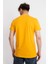 Erkek/ Baskılı O-Yaka T-Shirt Premiver - Koyu Sarı 3