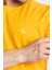Erkek/ Baskılı O-Yaka T-Shirt Premiver - Koyu Sarı 4