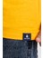 Erkek/ Baskılı O-Yaka T-Shirt Premiver - Koyu Sarı 5