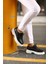 - Siyah Floter Yüksek Taban Erkek Sneakers 1