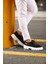 - Siyah Floter Yüksek Taban Erkek Sneakers 5