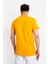 Erkek/ O-Yaka Cepli T-Shirt Bolsillo - Koyu Sarı 3