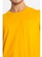 Erkek/ O-Yaka Cepli T-Shirt Bolsillo - Koyu Sarı 4