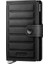 Miniwallet Emboss Lines Black - %100 Orjinal Avrupa Derisi Cüzdan 1