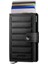 Miniwallet Emboss Lines Black - %100 Orjinal Avrupa Derisi Cüzdan 2