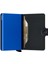 Miniwallet Matte Black& Blue, N/a - %100 Orjinal Avrupa Derisi Cüzdan 4