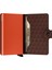 Miniwallet Optical Brown Orange;n/a - %100 Orjinal Avrupa Derisi Cüzdan 4