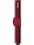 Miniwallet Stitch Magnolia Rosso, N/a - %100 Orjinal Avrupa Derisi Cüzdan 4