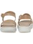 23S-056 3fx Taba Kadın Düz Sandalet 5