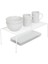 Tel Organizer Dolap Depolama Rafı 22X40CM Beyaz 1