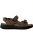 38506 Arya-G Kum Kadın Comfort Deri Sandalet 2