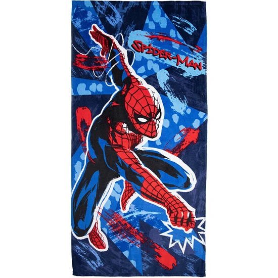 Özdilek Spiderman Effect Disney Lisanslı Kadife Plaj Havlusu 60 x 120 cm