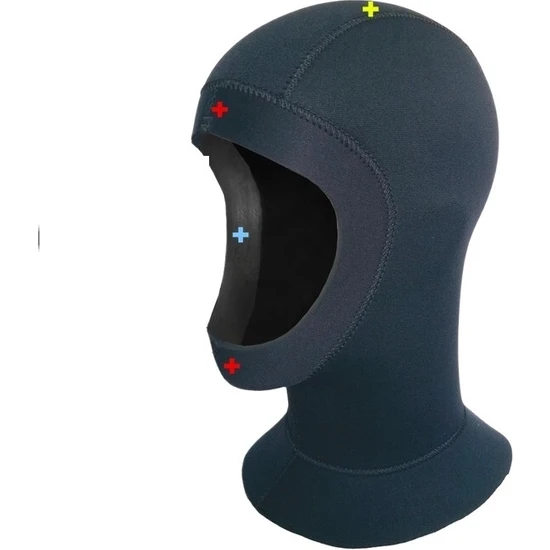 Fengxun-HB Dalış Başlığı 5mm Kalınlaştırılmış Profesyonel Koruyucu Sıcak Dalış Şapkası Başlığı (Yurt Dışından)