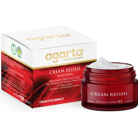 Agarta Doğal  Antı Agıng Reishi Kremi 50 Ml