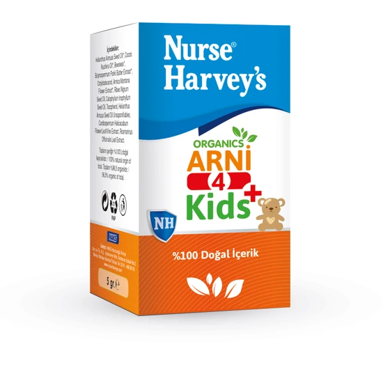 Nurse Harvey's Organics Arni4 Kids 5 gr - Yatıştırıcı Stick