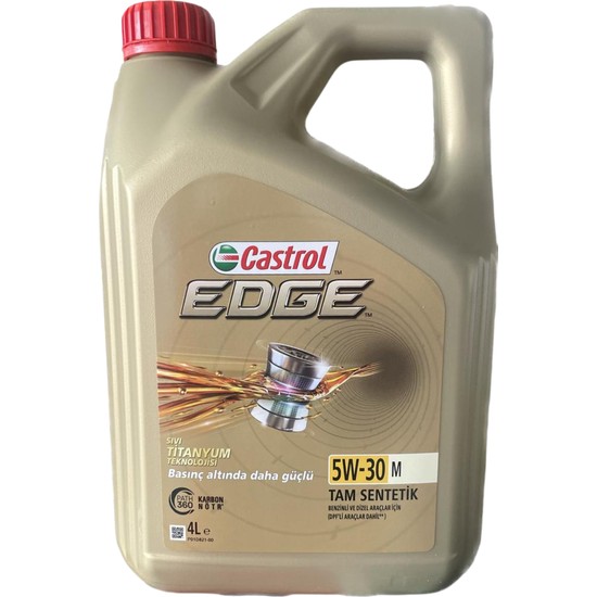 Castrol Edge 'Gm Dexos 2' 5W-40 4 Litre Motor Yağı ( Üretim Fiyatı