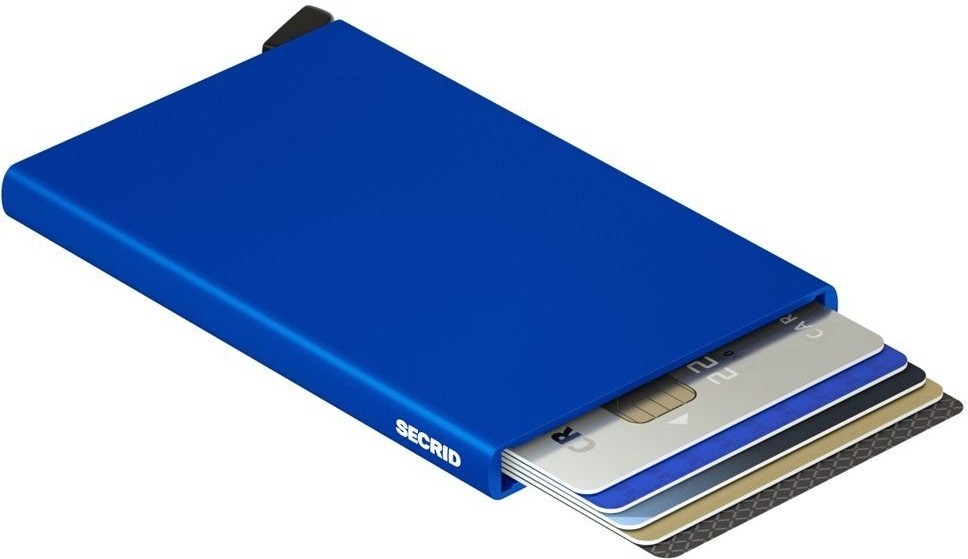 Secrid Card Protector Blue, N/a - %100 Orjinal Özel Cardprotector Alüminyum Kartlık görsel 3