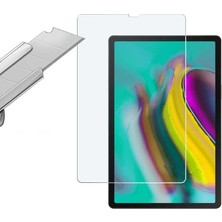 HEPTEKİLETİŞİM Samsung Galaxy Tab S6 10.5 Inç T860 Ekran Koruyucu Çizilmeye Dayanıklı (Z-Tablet-Glass)