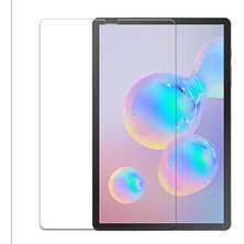 HEPTEKİLETİŞİM Samsung Galaxy Tab S6 10.5 Inç T860 Ekran Koruyucu Çizilmeye Dayanıklı (Z-Tablet-Glass)