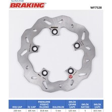 Ebc Yamaha Yzf R1 / M Arka Dalgalı Fren Diski / Yamaha / Yzf R1 M / 1000CC / Arka  / 2015-2016-2017-2018-2019-2020-2021-2022