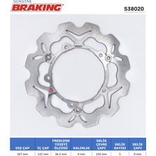 Ebc Yamaha Majesty 400 / T-Max 530-560 Dalgalı Ön Fren Diski / Yamaha / X-Max / 250CC / Civatalar Uymuyor !  - Ön  / 2022