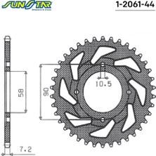 Honda Arka Dişli / Honda / Cb 125 F / 125CC / (Dişli Sayısı : Orijinal-1) / 2015-2016-2017-2018-2019-2020