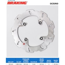 Ebc Ducatı Hypermotard / Evo / Sp Arka Dalgalı Disk / Ducatı / Streetfıghter / 848CC / Arka  / 2012-2013-2014-2015