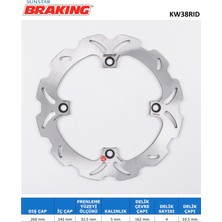 Ebc Dalgalı Arka Fren Diski / Suzukı / Dl V-Strom / Xt Abs / 1050CC / Arka  / 2020-2021-2022