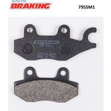 Ebc Yarı Metalik Fren Balatası / Peugeot / Satelıs (Nissin Kaliper) / 250CC / Ön & Arka  / 2007-2008-2009-2010-2011
