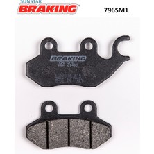 Ebc Yarı Metalik Fren Balatası / Sym / Xpro (Arka Kampanalı Model) / 125CC / Ön  / 2013-2014-2015-2016