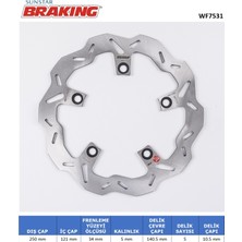 Ebc Suzukı Gsx-S / F Abs / Katana Dalgalı Arka Fren Diski / Suzukı / Gsx-S 950 / 950CC / Arka  / 2021-2022