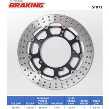 Ebc Yamaha Yuvarlak Ön Fren Diski / Yamaha / Yzf R1 M / 1000CC / Ön Iki Takım Kullanır / 2015-2016-2017-2018-2019-2020-2021-2022