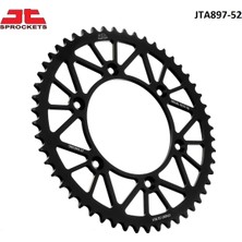 Honda Arka Dişli Siyah Alüminyum (Blk) / Ktm / Sx-F / 450CC / (Dişli Sayısı : Orijinal+2) / 2013-2014-2015-2016-2017-2018-2019-2020-2021