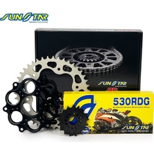 Honda Zincir Dişli Seti Ducatı Multıstrada (1260 Cc)  (2018-2021) / Zincir : Sunstar 530RDG (ÇELIK)-114 / Dişli: Sunstar (15T) - Jt (40T) / Ducatı / Multıstrada / 1260CC / 2018-2019-2020-2021