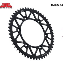 Honda Arka Dişli Siyah Alüminyum (Blk) / Husqvarna / Te / 450CC / (Dişli Sayısı : Orijinal+1) / 2002-2003-2004-2005-2006-2007-2008-2009-2010
