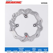 Ebc Dalgalı Arka Fren Diski / Honda / Sw-T Abs / 600CC / Arka  / 2011-2012-2013