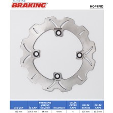 Ebc Honda Pcx 125-150 Dalgalı Ön Fren Diski 2018&GT; / Honda / Ps 150 I / 150CC / Ön  / 2008-2009-2010-2011-2012