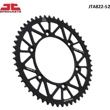 Honda Arka Dişli Siyah Alüminyum (Blk) / Husqvarna / Te / 450CC / (Dişli Sayısı : Orijinal+2) / 2002-2003-2004-2005-2006