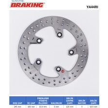 Ebc Yamaha Fz6 / Mt-03 / Fz1 / Fazer Arka Yuvarlak Fren Diski / Yamaha / Mt-03 / 660CC / Arka  / 2006-2007-2008-2009-2010-2011-2012