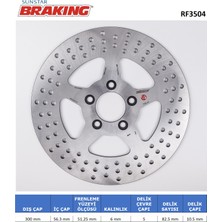 Ebc Yuvarlak Arka Fren Diski / Harley D. / Ultra Lımıted Abs (Flhtk) / 1750CC / Arka  / 2017-2018