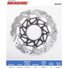 Ebc Dalgalı Ön Performans Fren Diski (Sağ) / Suzukı / Gsx-R 750 / 750CC / Ön Sağ  / 2008-2009-2010-2011-2012-2013-2014-2015-2016-2017