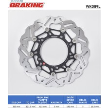 Ebc Suzukı Dalgalı Ön Performans Fren Diski (Sol) / Suzukı / Hayabusa Gsx-R 1300 / 1300CC / Ön Sol  / 2008-2009-2010-2011-2012-2013-2014-2015-2016-2017