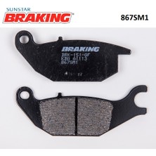 Ebc Yarı Metalik Fren Balatası / Yamaha / Trıcıty / 125CC / Arka  / 2014-2015-2016